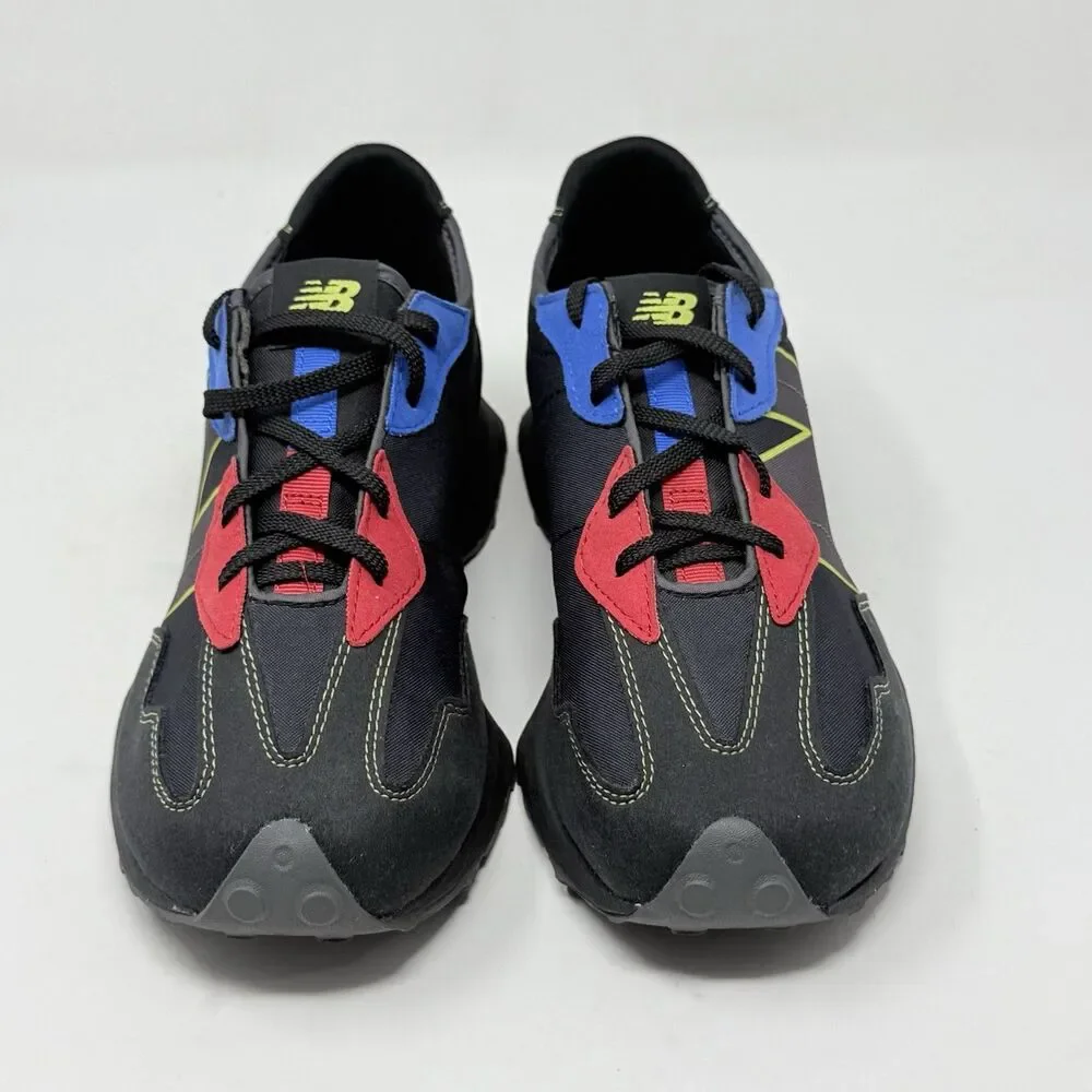 New Balance 327 Sneakers Shoes Big Kids Girls Boys Size 7 Black Red Blue School